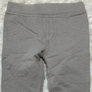 NWT Maggie & Zoe Baby Gray Pants leggings with pockets Size 12 Months